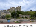 Dieppe Castle (Chateau de Dieppe). King Henry II of England in 1188 founded the Chateau de Dieppe. Dieppe, Normandy, France.