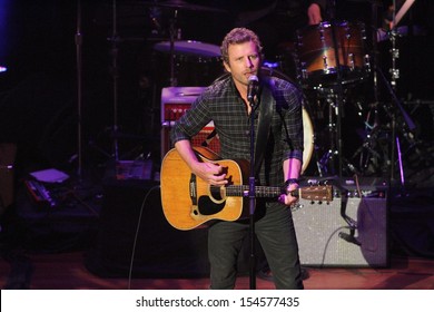 Dierks Bentley At The 7th Annual ACM Honors, Ryman Auditorium, Nashville, TN 09-10-13