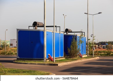 Diesel Electric Generator Used As A Backup Power Source