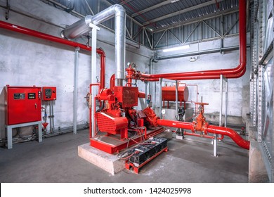 Diesel engine fire pump controller systems in industrial plants.