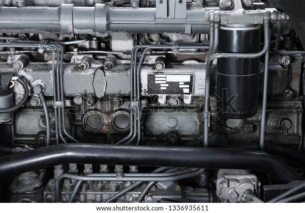 diesel engine\
truck