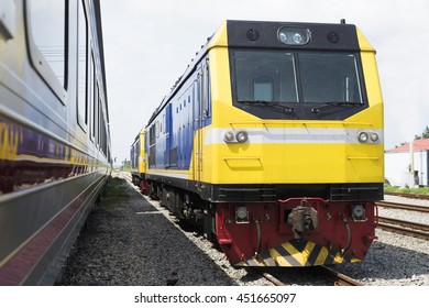 Diesel train.