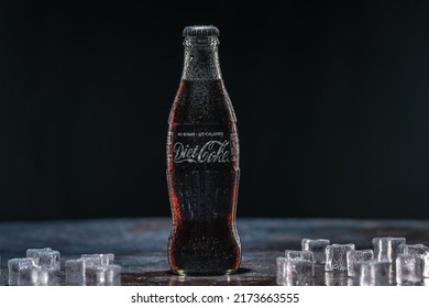 Diet Coke Glass Bottle.Suitable For Vegans