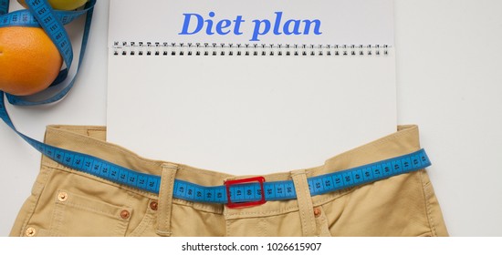 Diet plan. Preparation for summer