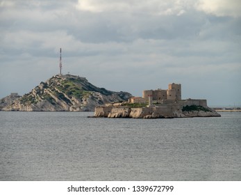 The Château D'If Is A Fortress Located On The Island Of If, The Smallest Island In The Frioul Archipelago Situated In The Mediterranean Sea.