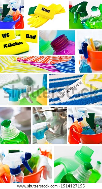 different cleaning agents