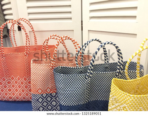 recycled plastic beach bags