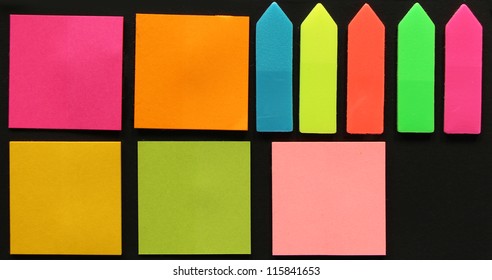 Different Colorful Sticky Notes.