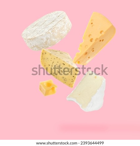 Similar – Image, Stock Photo Cheese Dairy Products