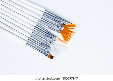 Different Nail Art Brushes 