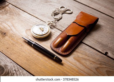 Different objects on table