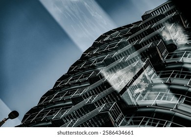 different perspective (angle) of a building 