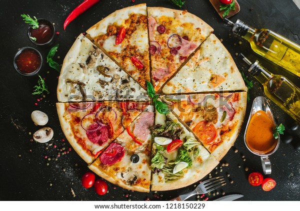 pieces pizza
