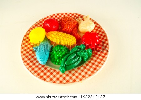 Different Plastic Fruits for Decoration