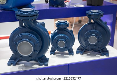 Different Size Of Industrial Centrifugal Pump. 