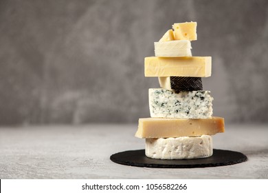 Different sorts of cheese - Shutterstock ID 1056582266