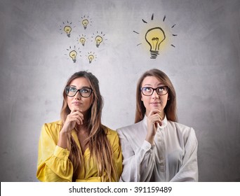 Different thinkers - Shutterstock ID 391159489