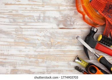 A different tool for working in composition on an old background. - Shutterstock ID 1774903703
