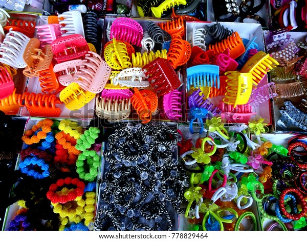 Different Types Colorful Claw Hair Clips Stock Photo Edit Now