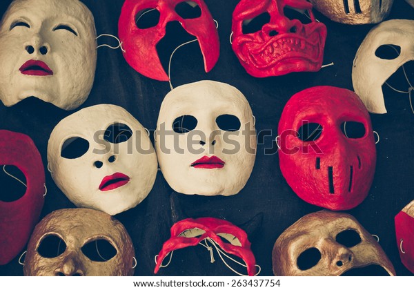 Different Types Masks Stock Photo 263437754 | Shutterstock