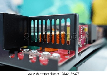 different types of microprocessors, chips, integrated CPU, and various small components 