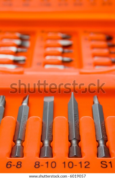 Different Types Screwdriver Tips Stock Photo (Edit Now) 6019057