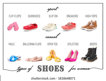 4,310 Women Shoe Types Images, Stock Photos & Vectors | Shutterstock