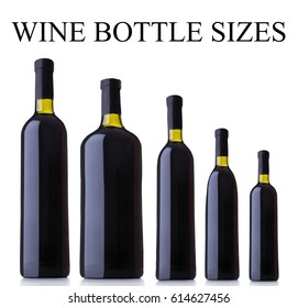 1,631 Wine Bottle Sizes Images, Stock Photos & Vectors | Shutterstock