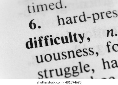 Difficulty