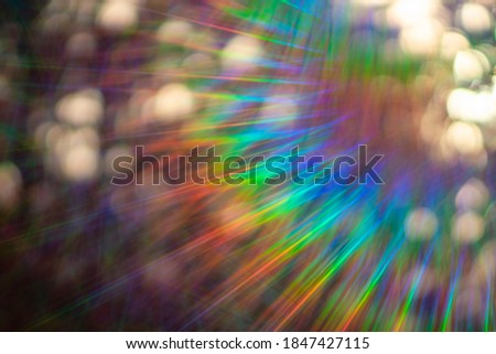 Diffraction rings, spectral photography, optics