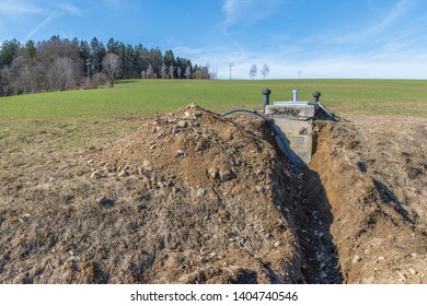 Digged Drinking Water Reservoir Of A Well And Natural Spring, Germany