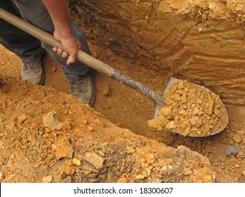 Digging A Trench