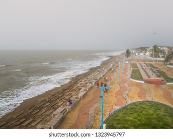 Digha Sea Beach Drone Aerial View Stock Photo 1323945797 | Shutterstock