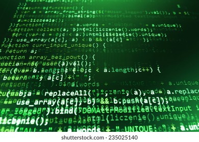 Digital abstract bits data stream, cyber pattern digital background. Green secure and friendly background. (MORE SIMILAR IN MY GALLERY) 