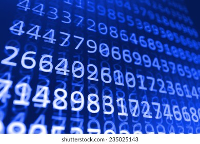Digital abstract bits data stream, cyber pattern digital background. Blue color.   Vignette light and dark shadow dramatic effect. Selective focus (MORE SIMILAR IN MY GALLERY) - Powered by Shutterstock - Get 15% off with code: PIKWIZARD15