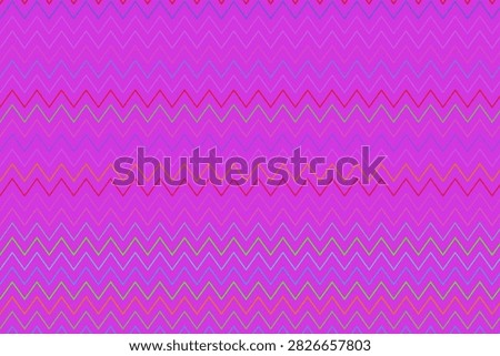 A digital artwork featuring bright colors and abstract shapes on a pink background.