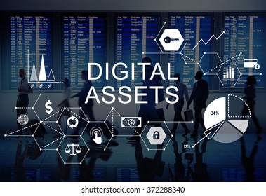 Digital Assets Business Management System Concept