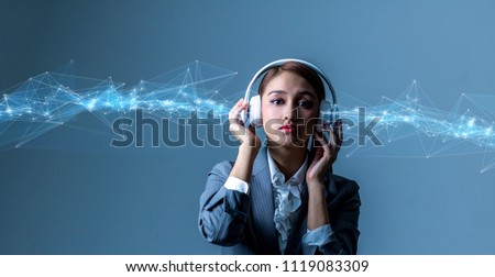 Digital audio device concept.