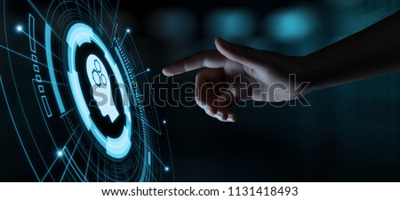 Digital Brain Artificial intelligence AI machine learning Business Technology Internet Network Concept.