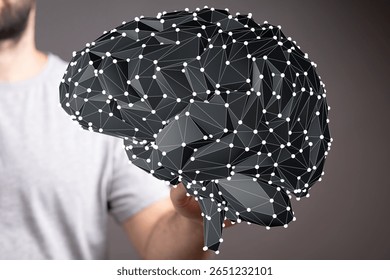 Digital Brain: Networked Intelligence Concept
