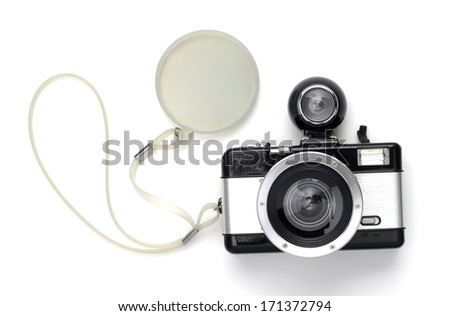 Digital camera isolated on white background  Stock foto © 