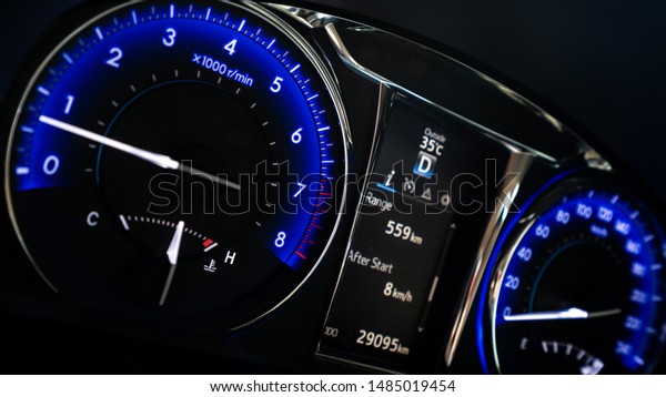 Digital Car Speedometer And\
Odometer 