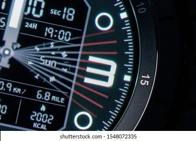 Digital Clock - close up