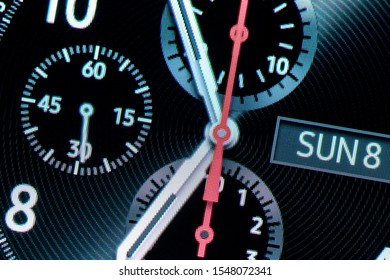 Digital Clock - close up