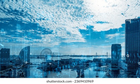Digital communication network concept. Programming. Digital transformation. - Powered by Shutterstock - Get 15% off with code: PIKWIZARD15