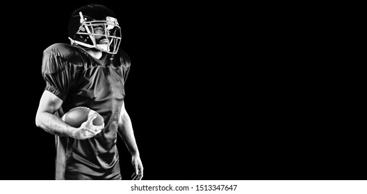 Digital Composite American Football Player Stock Photo 1513347647 ...