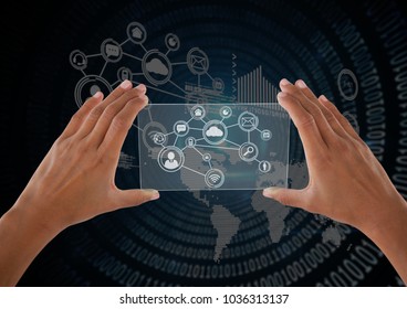 Digital composite of glass interface glass interface_0044
