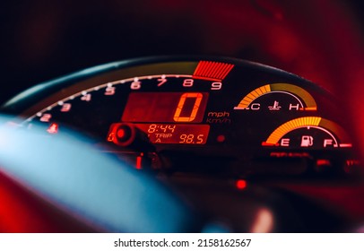 Digital Dash On A Car