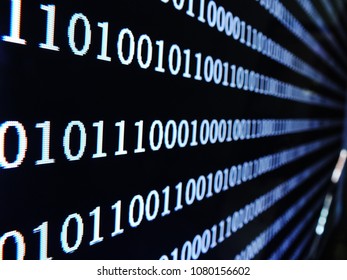 The digital data on computer screen 01  background