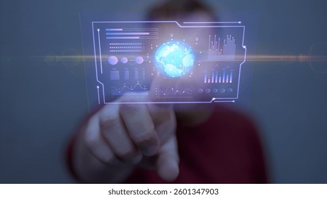 Digital Data Visualization and Global Analytics in a High-Tech Environment